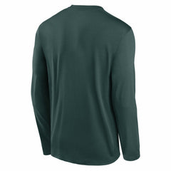Athletics Nike Authentic Collection Legend Dri-FIT Long Sleeve T-Shirt - Green T-shirts