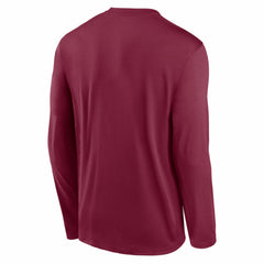 Philadelphia Phillies Nike Authentic Collection Legend Dri-FIT Long Sleeve T-Shirt - Burgundy T-shirts