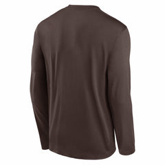 San Diego Padres Nike Authentic Collection Legend Dri-FIT Long Sleeve T-Shirt - Brown T-shirts