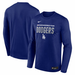 Los Angeles Dodgers Nike Authentic Collection Legend Dri-FIT Long Sleeve T-Shirt - Royal T-shirts