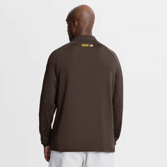 San Diego Padres Nike Authentic Collection Dri-FIT Raglan Half-Zip Pullover - Brown Pullover