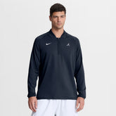 Atlanta Braves Nike Authentic Collection Dri-FIT Raglan Half-Zip Pullover - Navy Pullover