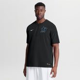 Miami Marlins Nike Authentic Collection Dri-FIT Quarter-Zip Windshirt - Black