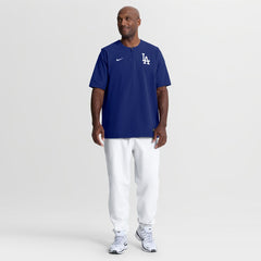 Los Angeles Dodgers Nike Authentic Collection Dri-FIT Quarter-Zip Windshirt - Royal