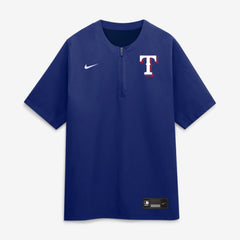 Texas Rangers Nike Authentic Collection Dri-FIT Quarter-Zip Windshirt - Royal