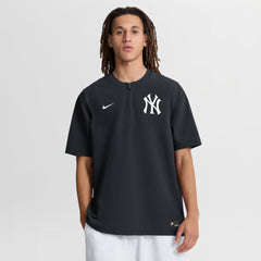 New York Yankees Nike Authentic Collection Dri-FIT Quarter-Zip Windshirt - Navy