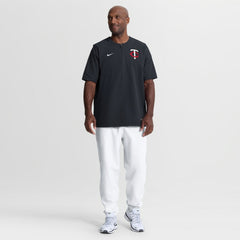 Minnesota Twins Nike Authentic Collection Dri-FIT Quarter-Zip Windshirt - Navy