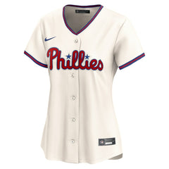 MLB Ryan Howard Philadelphia Phillies Nike Women's Alternate 2 Limited Jersey?¨C Cream