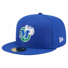 Dallas Mavericks Core Logo 59FIFTY Fitted Hat Blue