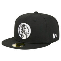 Boston Celtics 59FIFTY Fitted Hat Black
