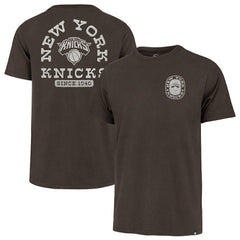 New York Knicks '47 Back Canyon Franklin T-Shirt Brown