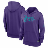 Arizona Diamondbacks Nike Women's Authentic Collection City Connect Therma Hoodie - Purple Hoodies