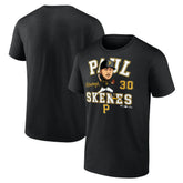 Paul Skenes Pittsburgh Pirates Fanatics Hometown Caricature T-Shirt - Black T-shirts