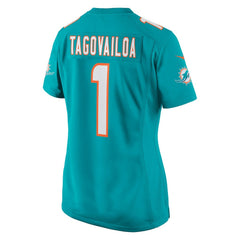 NFL Tua Tagovailoa Miami Dolphins Women's Game Jersey - Aqua