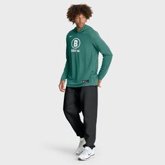 Boston Red Sox Nike City Connect Dri-FIT Long Sleeve Hooded T-Shirt - Green T-shirts