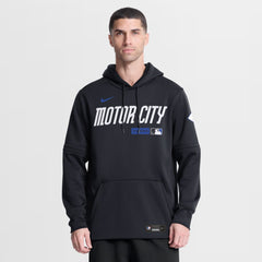 Detroit Tigers Nike Authentic Collection City Connect Therma-FIT Hoodie - Navy Hoodies