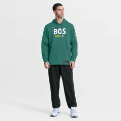 Boston Red Sox Nike Authentic Collection City Connect Therma-FIT Hoodie - Green Hoodies