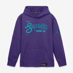 Arizona Diamondbacks Nike Authentic Collection City Connect Therma-FIT Hoodie - Purple Hoodies