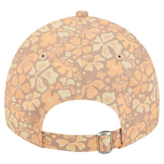 Green Bay Packers New Era Women's Floral 9TWENTY Adjustable Hat Tan