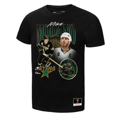 NHL Mike Modano Dallas Stars Mitchell & Ness Player Collage Name & Number T-Shirt - Black