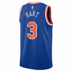 NBA Josh Hart New York Knicks Unisex Swingman Jersey - Icon Edition - Blue