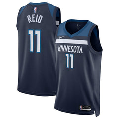 NBA Naz Reid Minnesota Timberwolves Unisex Swingman Jersey - Icon Edition - Navy