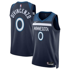 NBA Donte DiVincenzo Minnesota Timberwolves Unisex Swingman Jersey - Icon Edition - Navy