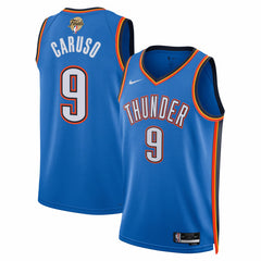 NBA Alex Caruso Oklahoma City Thunder Unisex 2025 NBA Finals Swingman Jersey - Icon Edition - Blue