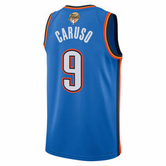 NBA Alex Caruso Oklahoma City Thunder Unisex 2025 NBA Finals Swingman Jersey - Icon Edition - Blue