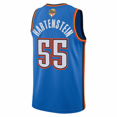 NBA Isaiah Hartenstein Oklahoma City Thunder Unisex 2025 NBA Finals Swingman Jersey - Icon Edition - Blue