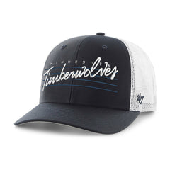 Minnesota Timberwolves '47 Downburst Trucker Adjustable Hat Navy