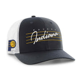 Indiana Pacers '47 Downburst Trucker Adjustable Hat Navy