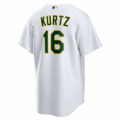 MLB Nick Kurtz Athletics Nike Home Replica Player Jersey - White