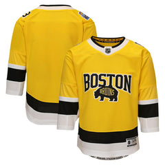 NHL Boston Bruins Outerstuff Youth 2026 Stadium Series Premier Jersey - Gold