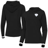 Jacksonville Jaguars Antigua Women's Trek Raglan Pullover Hoodie Black