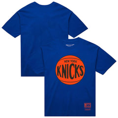 New York Knicks Unisex Hardwood Classics MVP Logo T-Shirt Blue