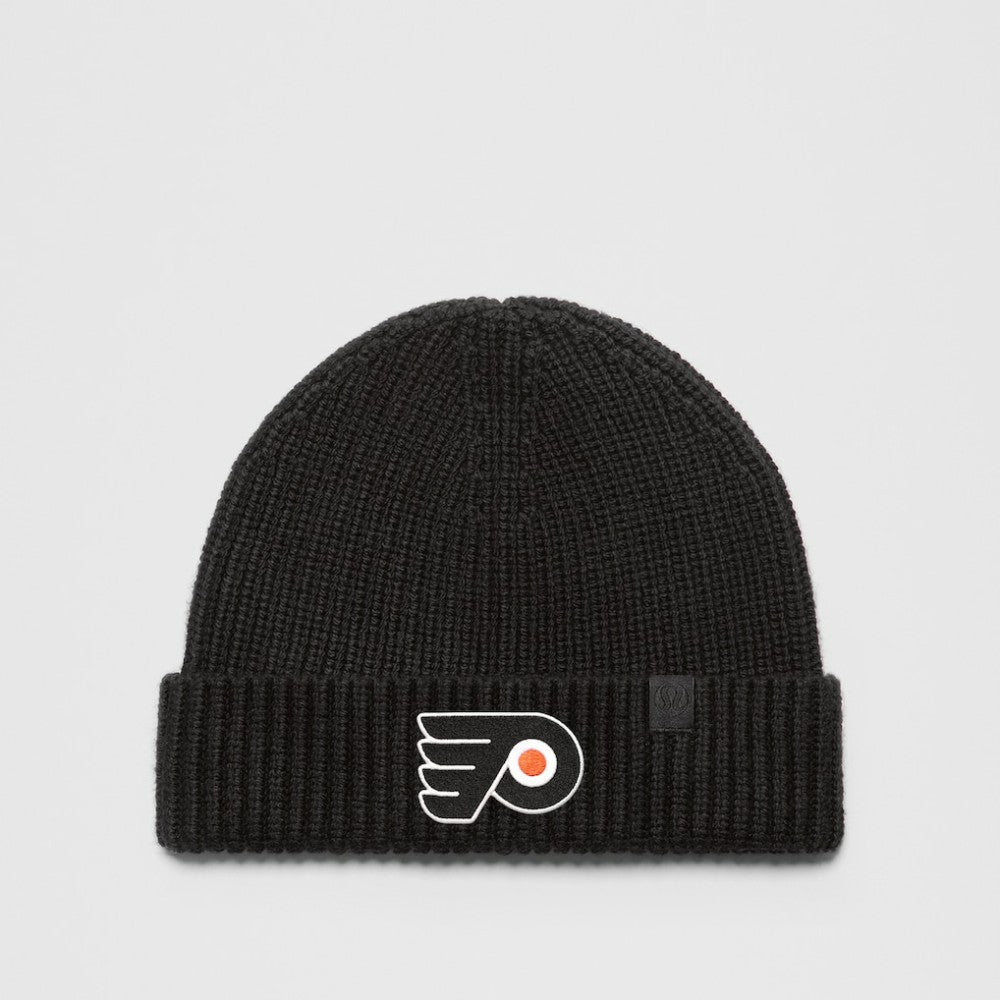 NHL Philadelphia Flyers lululemon Unisex Close-Fit Wool-Blend Ribbed Beanie - Black