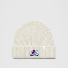 NHL Colorado Avalanche lululemon Unisex Close-Fit Wool-Blend Ribbed Beanie - Heathered Bone