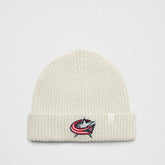 NHL Columbus Blue Jackets lululemon Unisex Close-Fit Wool-Blend Ribbed Beanie - Heathered Bone