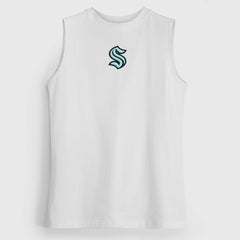 NHL Seattle Kraken lululemon Women's All Yours Organic Cotton Tank Top - White