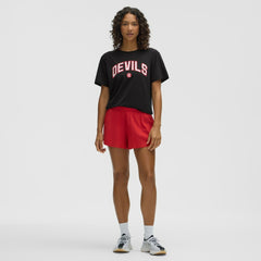 NHL New Jersey Devils lululemon Women's All Yours Organic Cotton T-Shirt - Black