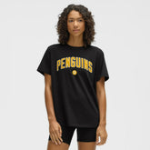 NHL Pittsburgh Penguins lululemon Women's All Yours Organic Cotton T-Shirt - Black