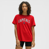 NHL Washington Capitals lululemon Women's All Yours Organic Cotton T-Shirt - True Red