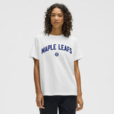 NHL Toronto Maple Leafs lululemon Women's All Yours Organic Cotton T-Shirt - White