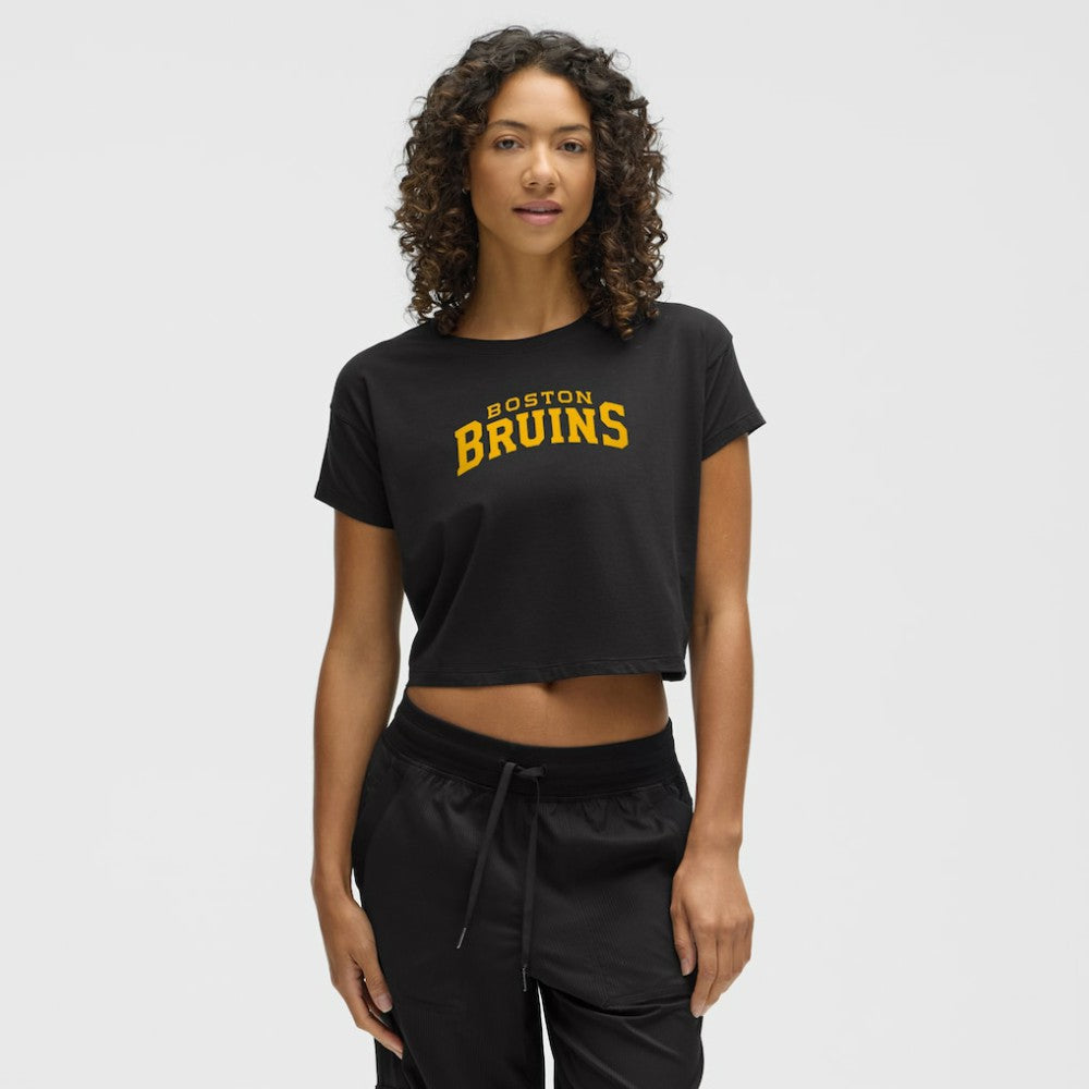 NHL Boston Bruins lululemon Women's Cates T-Shirt - Black