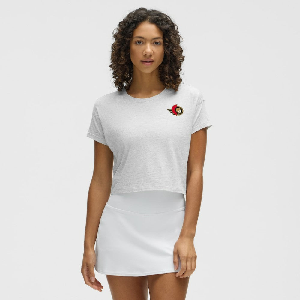 NHL Ottawa Senators lululemon Women's Cates T-Shirt - Heathered Core Ultra Light Grey