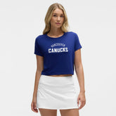 NHL Vancouver Canucks lululemon Women's Cates T-Shirt - Larkspur