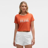 NHL Edmonton Oilers lululemon Women's Cates T-Shirt - Sienna