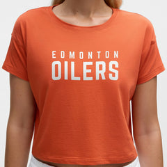 NHL Edmonton Oilers lululemon Women's Cates T-Shirt - Sienna