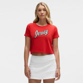 NHL New Jersey Devils lululemon Women's Cates T-Shirt - True Red